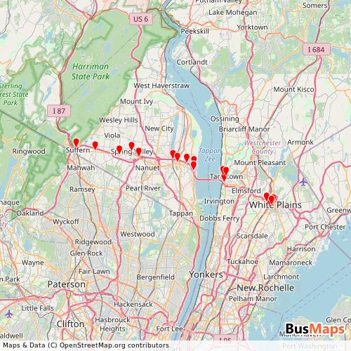 Transit Data for United States by Lhtl with Stops on Map