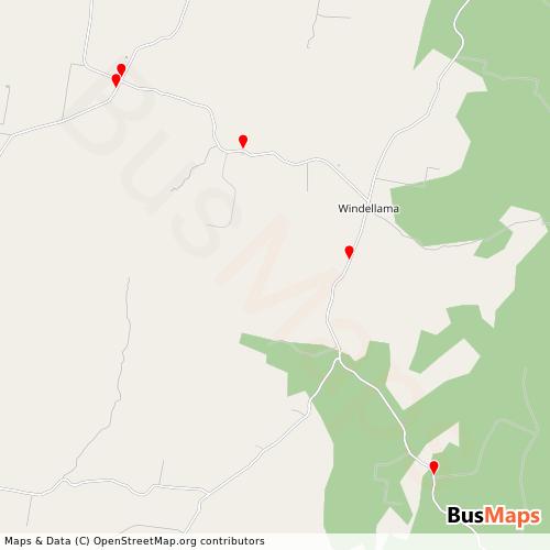 Transit Data for Australia by Morton Views with Stops on Map