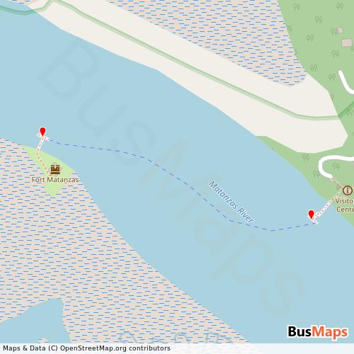 Transit Data for United States by National Park Service with Stops on Map