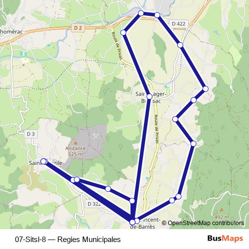 07-Sitsl-8 bus Line Map