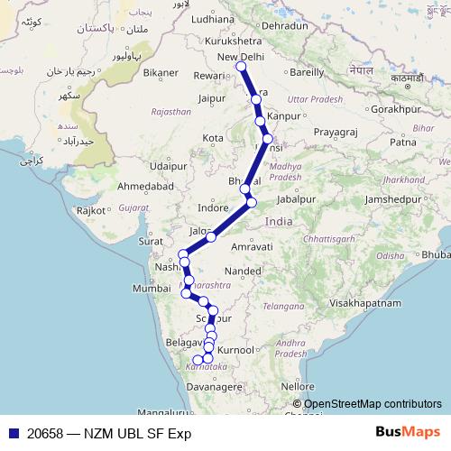 20658 rail Line Map
