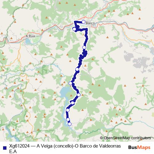 Xg612024 bus Line Map