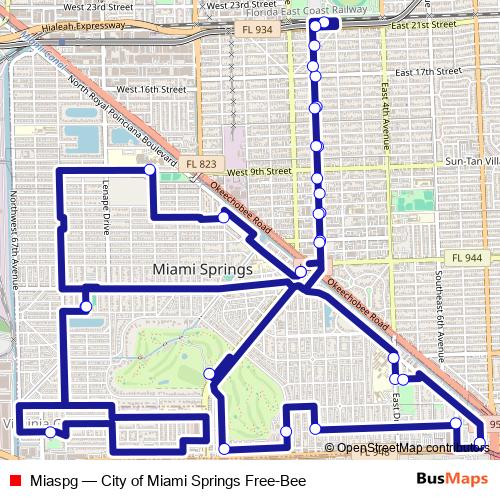Miaspg bus Line Map