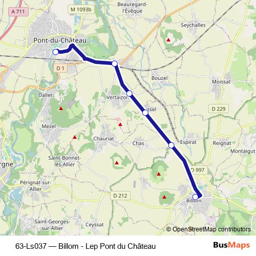 63-Ls037 bus Line Map