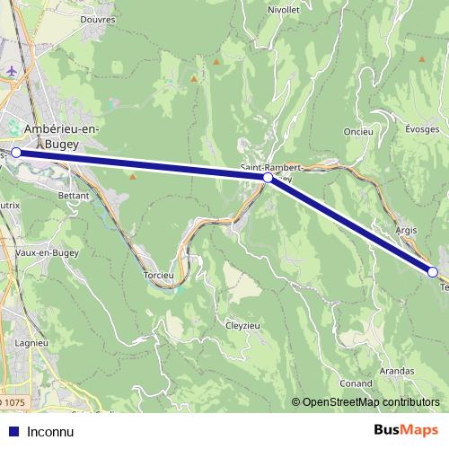 Inconnu bus Line Map