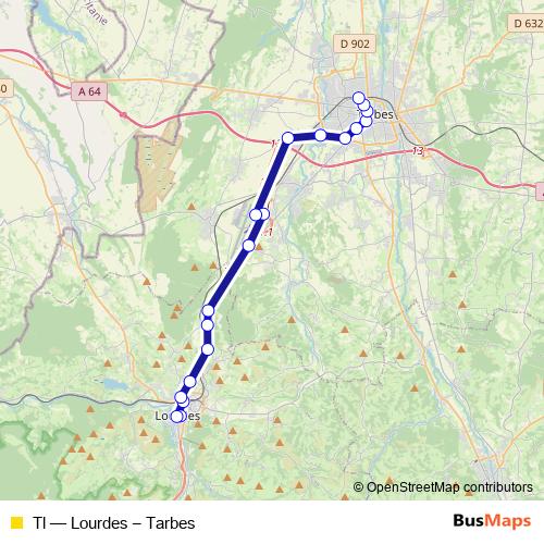 Tl bus Line Map