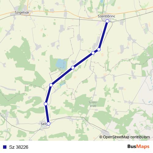 Sz 38226 rail Line Map