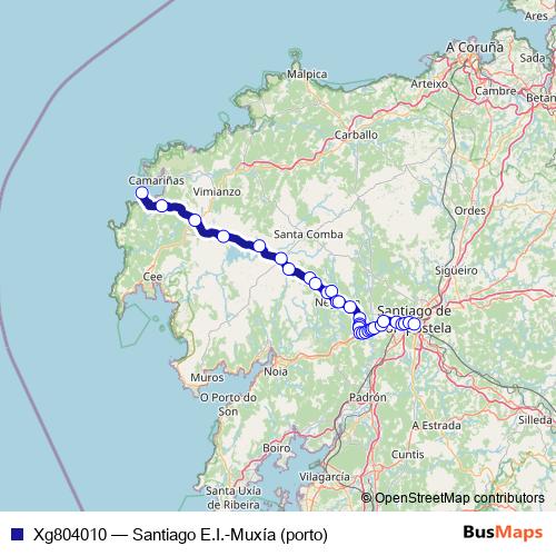 Xg804010 bus Line Map