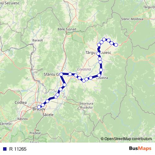 R 11265 rail Line Map