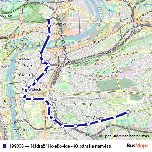 199006 tram Line Map