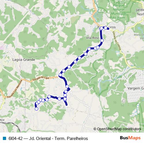 6l04-42 bus Line Map