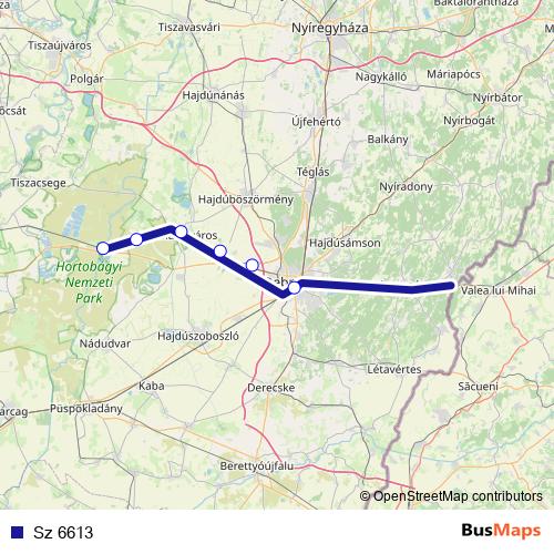 Sz 6613 rail Line Map