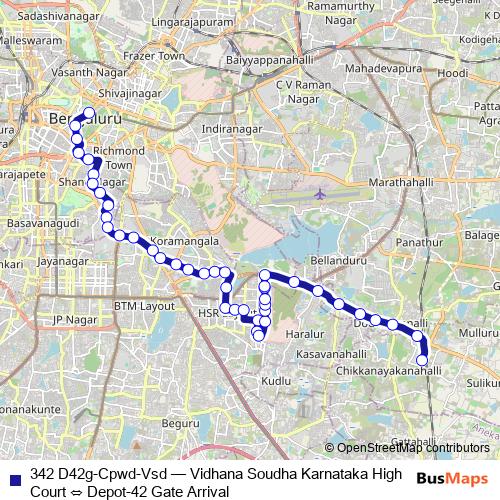 342 D42g-Cpwd-Vsd bus Line Map