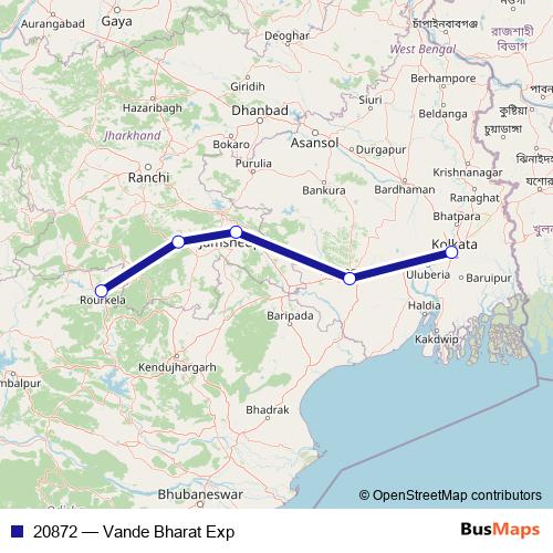 20872 rail Line Map