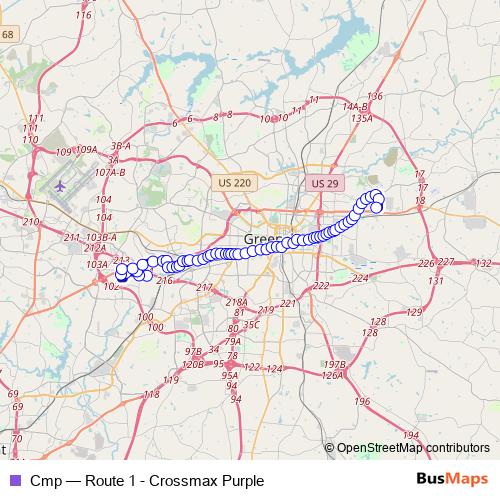 Cmp bus Line Map
