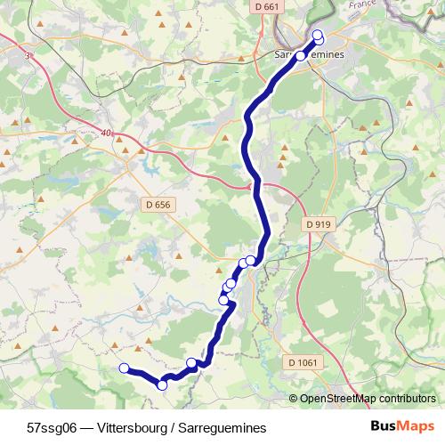 57ssg06 bus Line Map
