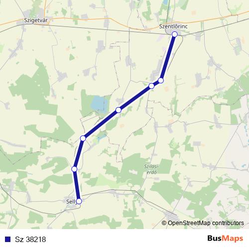 Sz 38218 rail Line Map