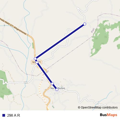298 A R bus Line Map