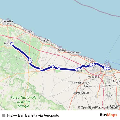 Fr2 rail Line Map