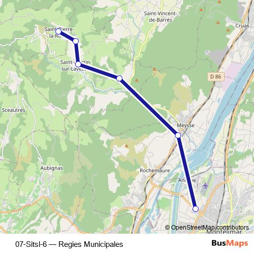 07-Sitsl-6 bus Line Map