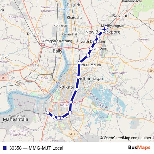30358 rail Line Map