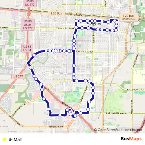 6- Mall bus Line Map
