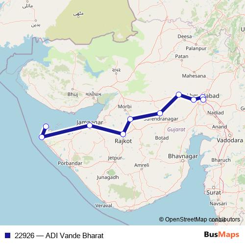 22926 rail Line Map