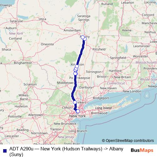 ADT A290u bus Line Map