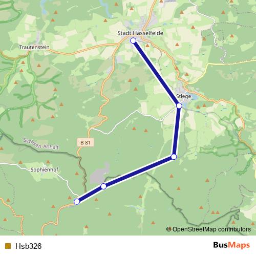Hsb326 rail Line Map