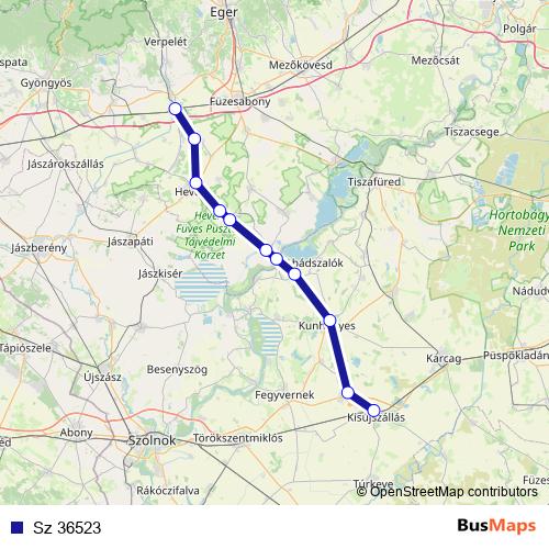 Sz 36523 rail Line Map