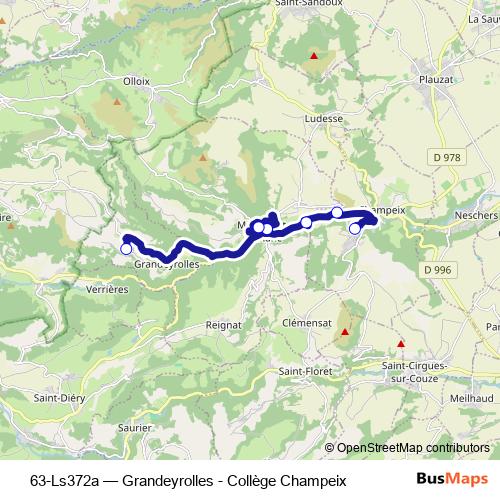 63-Ls372a bus Line Map