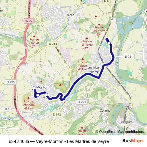 63-Ls403a bus Line Map