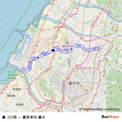237區 bus Line Map