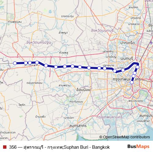 356 rail Line Map