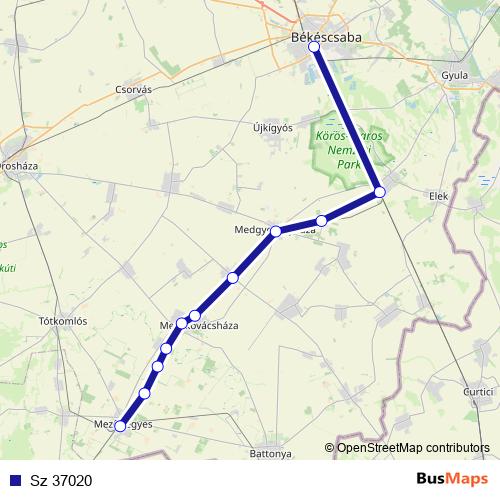 Sz 37020 rail Line Map
