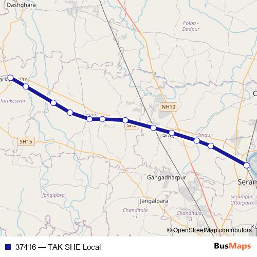 37416 rail Line Map