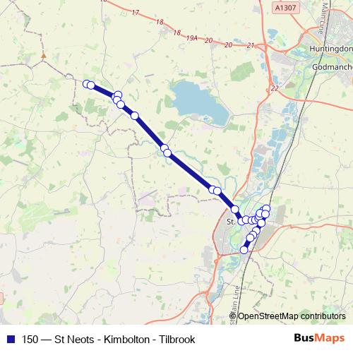 bus-150-schedule-stops-in-little-barford
