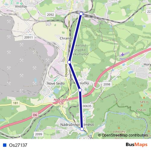 Os27137 rail Line Map