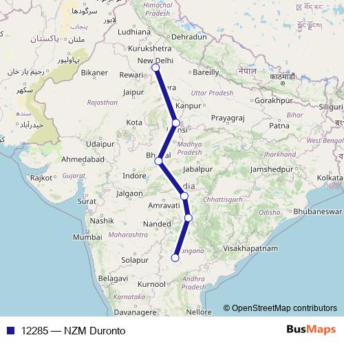 12285 rail Line Map