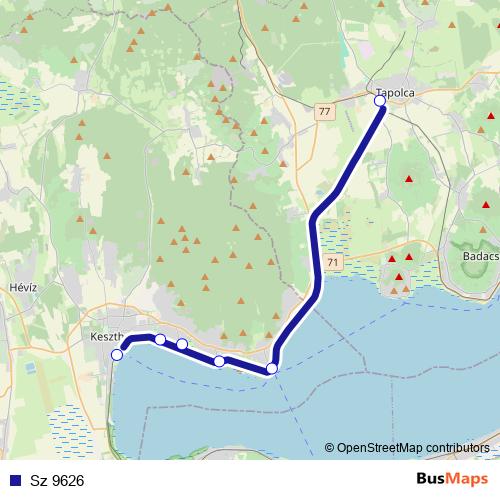 Sz 9626 rail Line Map