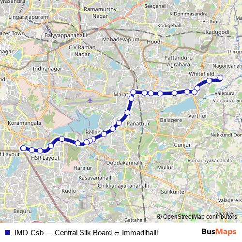 IMD-Csb bus Line Map