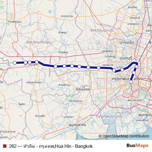 262 rail Line Map