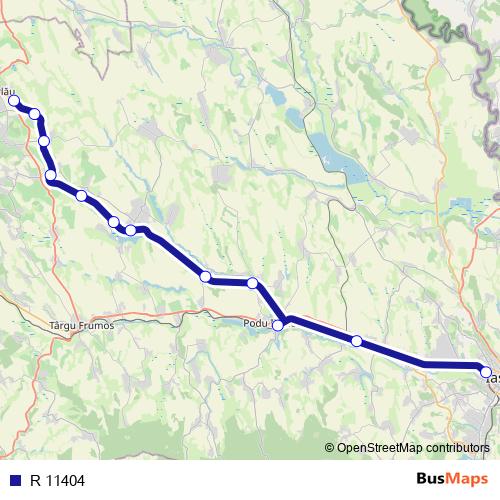 R 11404 rail Line Map