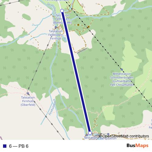 6 cable-car Line Map