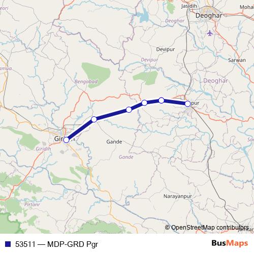 53511 rail Line Map