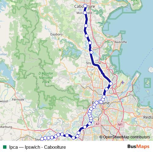 Ipca rail Line Map