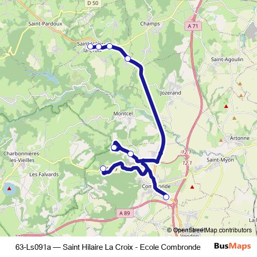 63-Ls091a bus Line Map