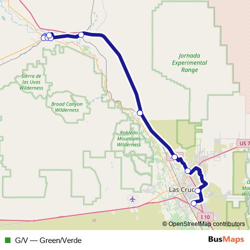 G/V bus Line Map