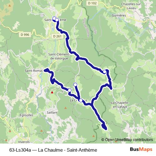 63-Ls304a bus Line Map