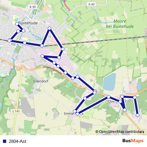 2804-Ast bus Line Map